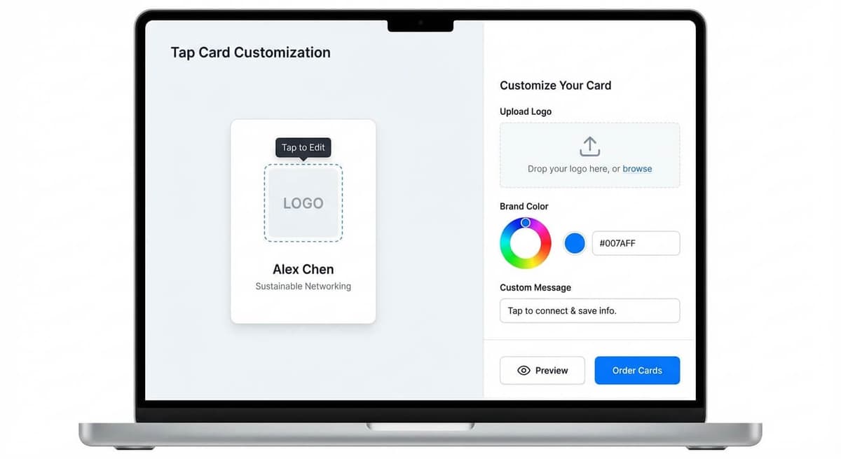 Branded landing page