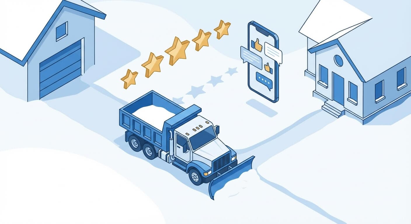 How to Get More Reviews for Your Snow Removal Business